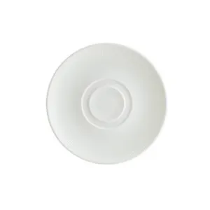 Чинийка за чаша за кафе Bonna Iris White Ф 19 см