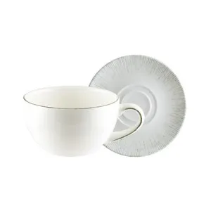Чаша с чинийка Bonna Iris 250 мл