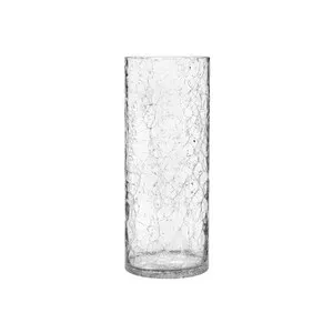 Стъклена ваза CRACKED h 20 см и h 30 см