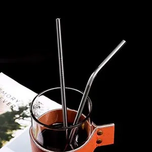 Сламка за многократна употреба права 6 бр