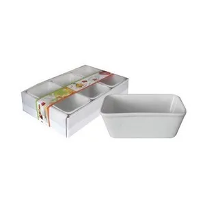 Правоъгълни плата 3 бр Horecano Buffet 13 см