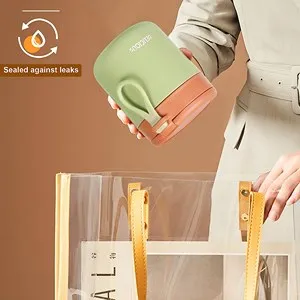 Термо кутия за пренасяне на храна с лъжица 430 мл