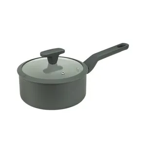 Касерола с незалепващо покритие CERAMIC GRAY Ф 18 см