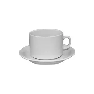 Чаша с чинийка за кафе Horecano Basic 90 мл