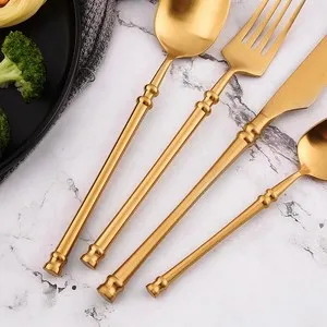 Лъжица основна 6 бр Wabi Sabi Gold