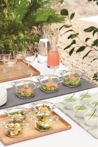Купичка за сервиране с дръжки BORMIOLI ROCCO BUFFET PENTOLINO 300 мл и 500 мл 6 бр