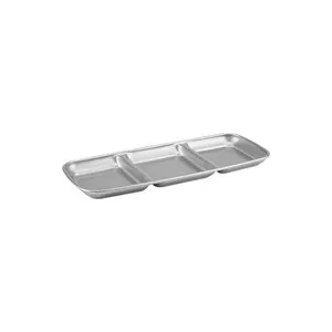 Плато с три секции VINTAGE SILVER 22.5 см