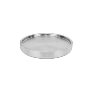 Кръгло плато с двойни стени за запазване на температурата VINTAGE SILVER Ф 28 см