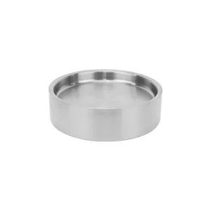 Кръгло плато с двойни стени за запазване на температурата VINTAGE SILVER Ф 21.5 см