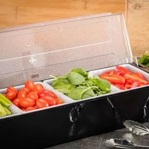 Бар органайзер за хранителни продукти с 4 контейнера