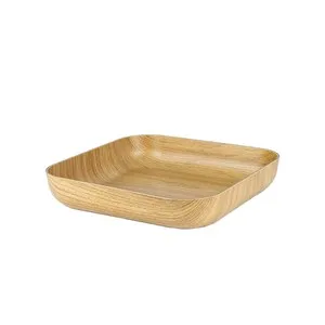 Квадратна купа за салата WILLOW BUFFET Дървесна 3 л