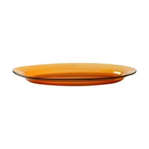 Овално плато Duralex Vermel Lys Amber 36 см