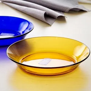 Овално плато Duralex Vermel Lys Amber 36 см