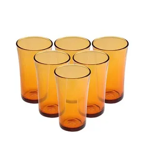 Чаша 6 бр Duralex Vermel Lys Amber 280 мл