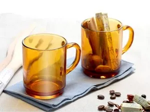Чаша за топли напитки 6 бр Duralex Vermel Lys Amber 260 мл