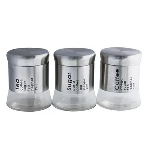 Комплект буркани три броя TOP Хром 0.65 л