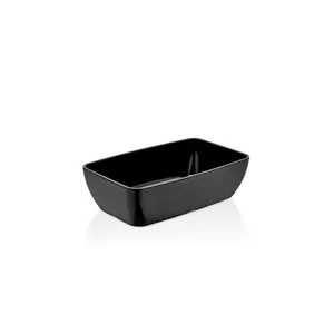 Купа CORONA Черна GN 1/4 h 7.5 см