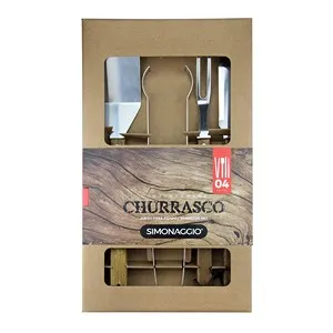 Комплект прибори за барбекю 4 части SHURRASCO
