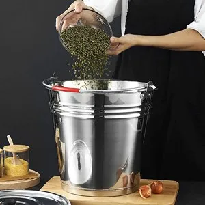 Кофа за хранителни цели неръждаема 8 л 10 л и 12 л