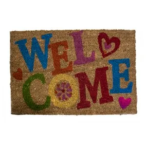 Изтривалка за пред входна врата WELCOME Тъмна 60 см