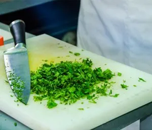 Дъска за рязане на тестени и млечни продукти 45 см