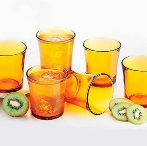 Чаша 6 бр Duralex Vermel Lys Amber 160 мл