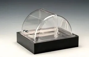 Охлаждащ дисплей с ролтоп капак и охладители за блок маса 1/2