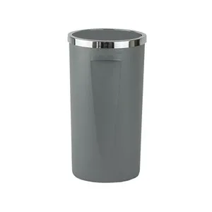 Кош за обществено ползване с люлеещ капак LENOX Сив 35 л