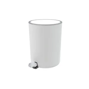 Кош с педал LENOX Бял 5 л