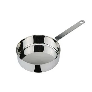 Мини тиган за сервиране Хром Ф 12 см