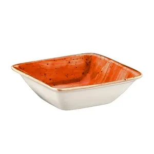 Чиния правоъгълна дълбока Bonna Terracota 19 см