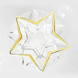 Плато със златен кант VIDIVI STELLA 35 см