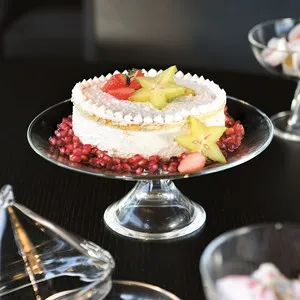 Плато на столче с капак VIDIVI BANQUET Ф 21 см и Ф 33 см