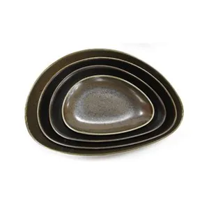 Дълбока чиния плато Horecano Antique Black 20 см 25 см 30 см и 35 см