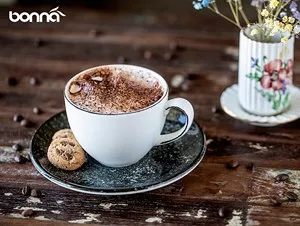 Чиния Bonna Cosmos Black 19 см 24 см и 33 см
