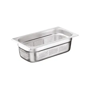 Контейнер гастро перфориран GN 1/3 OZTI h 2 см и h 6.5 см