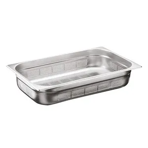 Перфориран гастро контейнер GN 1/1 OZTI h 2 см h 4 см h 6.5 см h 10 см и h 20 см