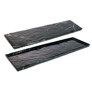 Плато за презентация на блок маса MARBLE BLACK GN 2/4