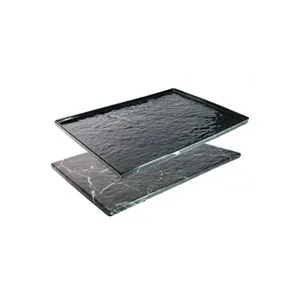 Плато за презентация на блок маса MARBLE BLACK GN 1/2