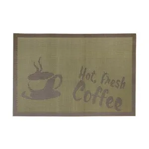 Подложка за хранене Hot Fresh Coffee Зелена 45 см 6 бр