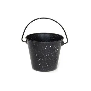 Кофичка за сервиранe FOXY Черна Ф 6.7 см и Ф 10.7 см