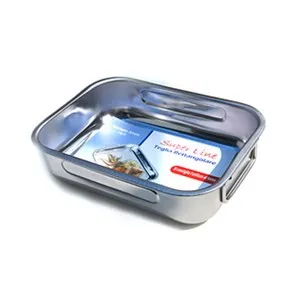 Правоъгълна тава дълбока с подвижни дръжки 25 см 30 см 35 см и 40 см