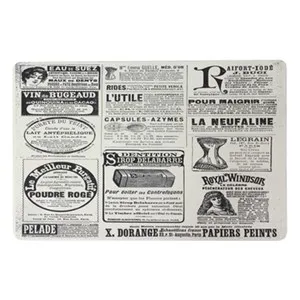 Подложка за сервиране OLD NEWSPAPER 43.5 см 6 бр