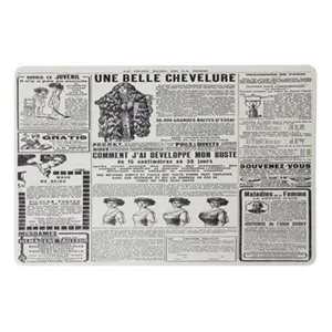 Подложка за сервиране VINTAGE NEWSPAPER 43.5 см 6 бр