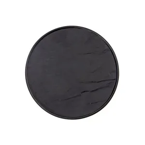 Чиния за презентация Horecano Meteor Black Ф 25 см и Ф 30 см