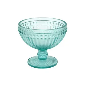 Чаша на столче за десерт VINTAGE GREEN 350 мл 6 бр