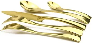 Нож основен 6 бр Horecano Wicked Gold