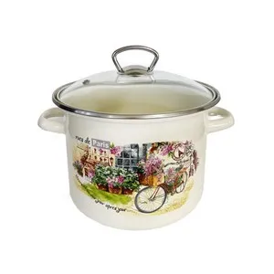 Тенджера със стъклен капак STREETS OF PARIS 3 л и 5.5 л