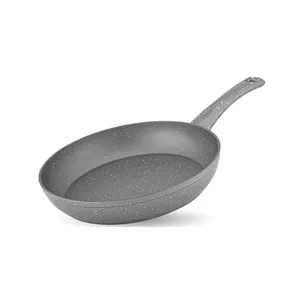 Тиган с незалепващо покритие GRANITE ROSY сив Ф 26 см