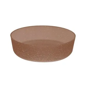 Тава кръг с незалепващо покритие GRANITE кафява Ф 30 см